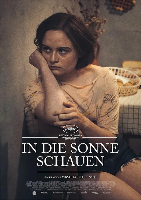 Plakat In die Sonne schauen